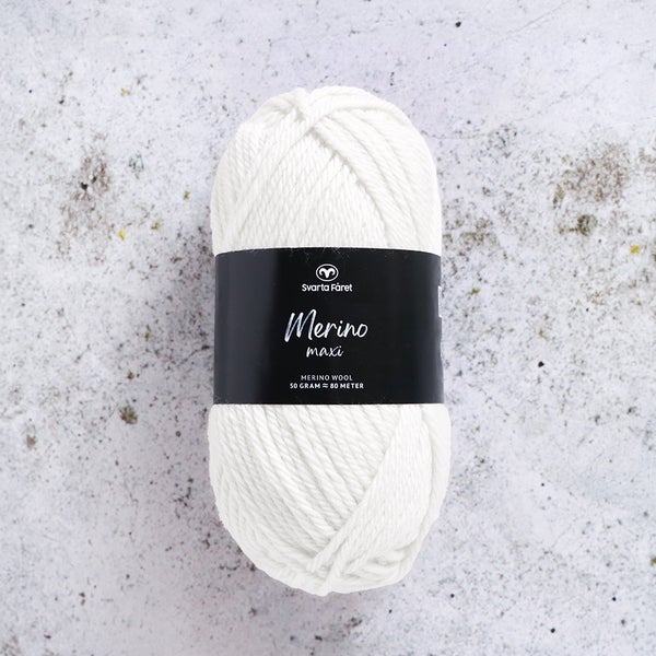 Svarta F&aring;ret Merino Maxi 50g
