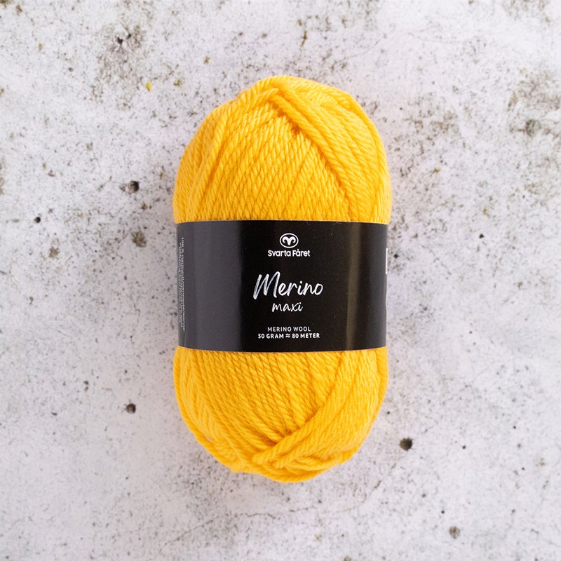 Svarta F&aring;ret Merino Maxi 50g