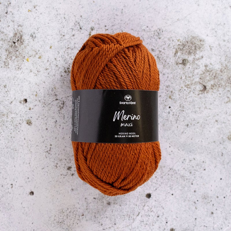 Svarta F&aring;ret Merino Maxi 50g