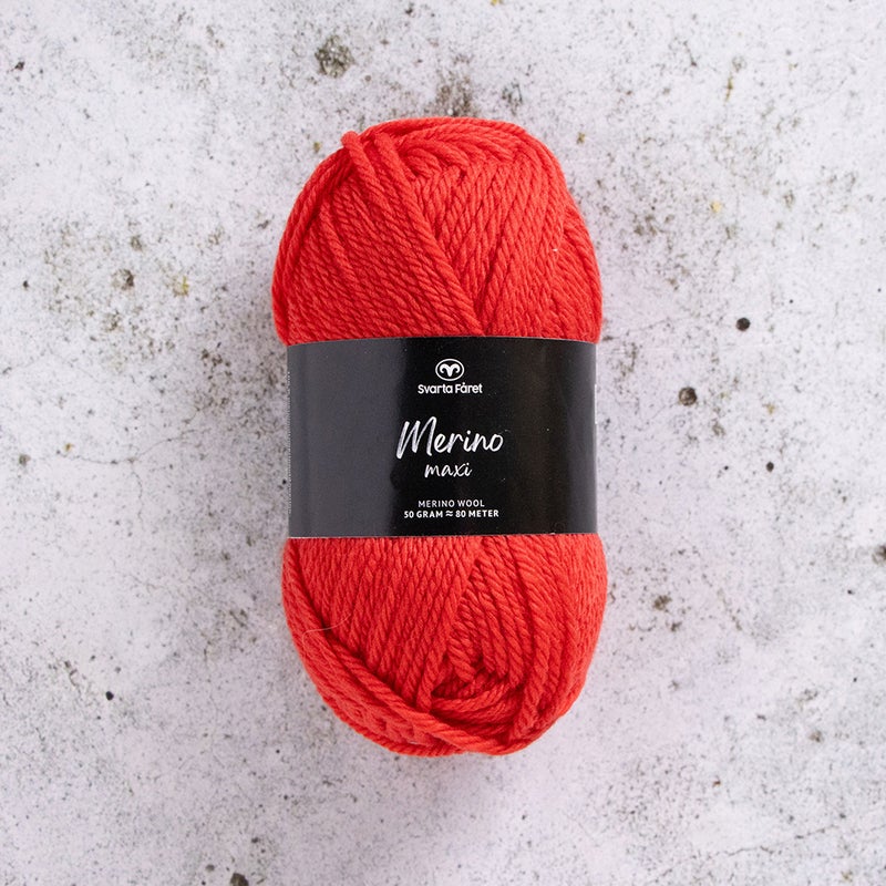 Svarta F&aring;ret Merino Maxi 50g
