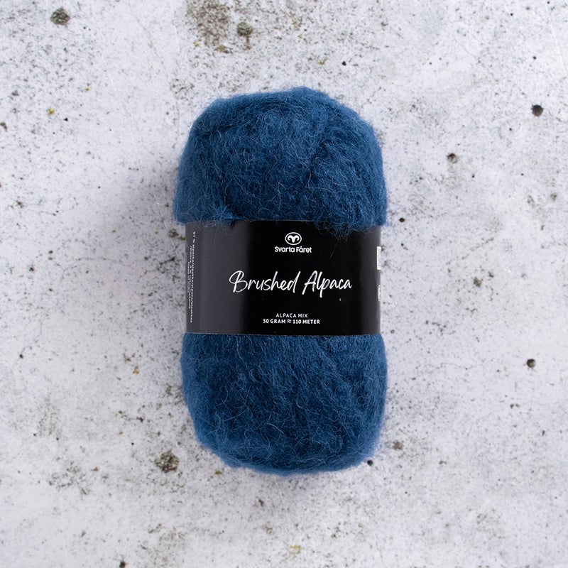 Svarta F&aring;ret Brushed Alpaca 50g