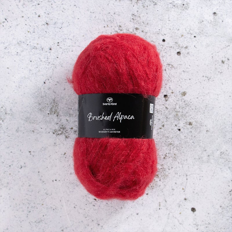 Svarta F&aring;ret Brushed Alpaca 50g