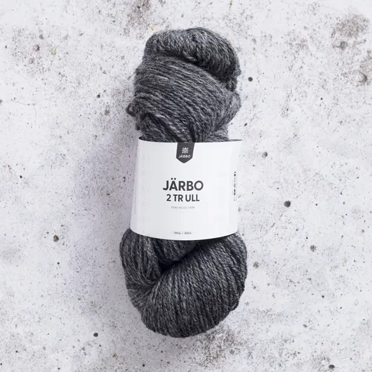J&auml;rbo Svensk Ull 2 tr 100g - Ruotsalainen 2 s&auml;ikeinen villalanka 100g