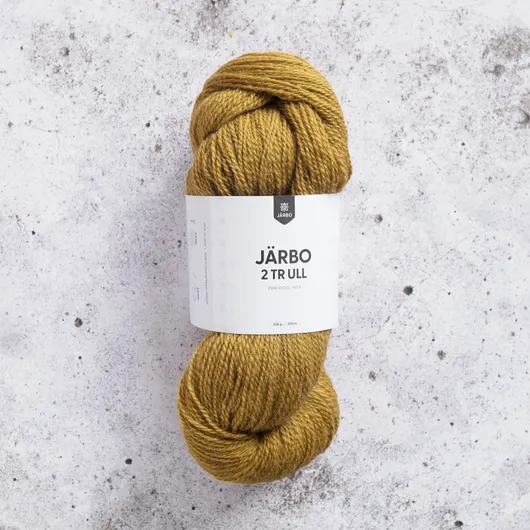 J&auml;rbo Svensk Ull 2 tr 100g - Ruotsalainen 2 s&auml;ikeinen villalanka 100g