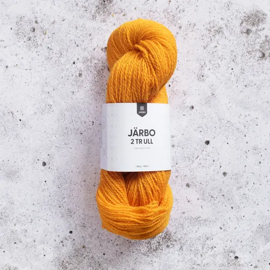 J&auml;rbo Svensk Ull 2 tr 100g - Ruotsalainen 2 s&auml;ikeinen villalanka 100g
