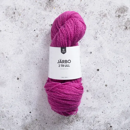 J&auml;rbo Svensk Ull 2 tr 100g - Ruotsalainen 2 s&auml;ikeinen villalanka 100g