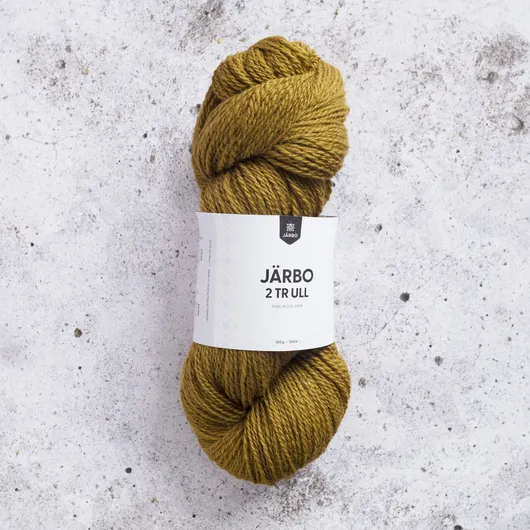 J&auml;rbo Svensk Ull 2 tr 100g - Ruotsalainen 2 s&auml;ikeinen villalanka 100g