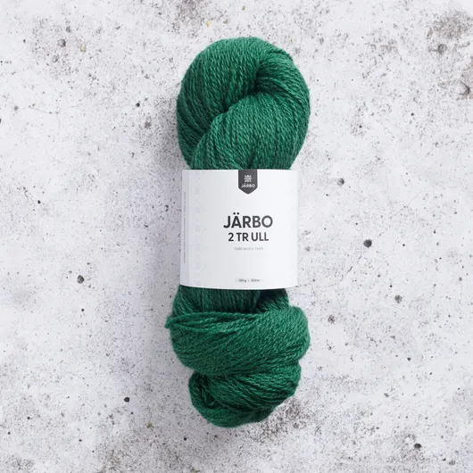 J&auml;rbo Svensk Ull 2 tr 100g - Ruotsalainen 2 s&auml;ikeinen villalanka 100g
