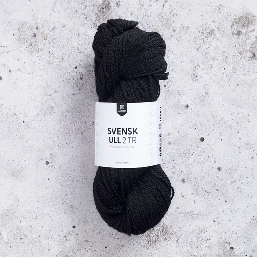 J&auml;rbo Svensk Ull 2 tr 100g - Ruotsalainen 2 s&auml;ikeinen villalanka 100g