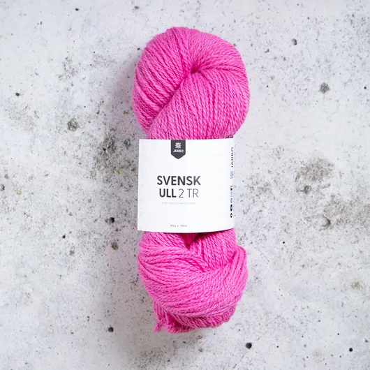 J&auml;rbo Svensk Ull 2 tr 100g - Ruotsalainen 2 s&auml;ikeinen villalanka 100g