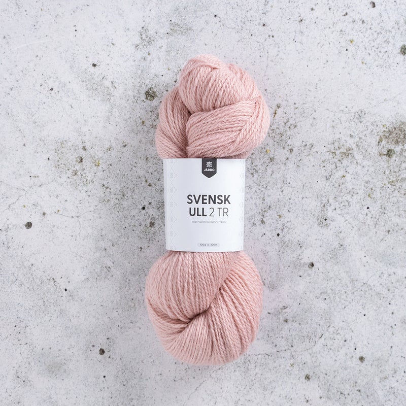 J&auml;rbo Svensk Ull 2 tr 100g - Ruotsalainen 2 s&auml;ikeinen villalanka 100g
